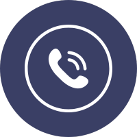 Phone in purple circle