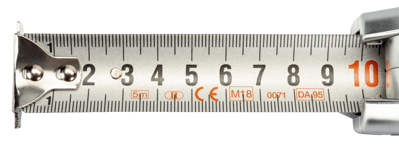 Double-Sided Measuring Tapes with Rubber Grip MTS-5-25