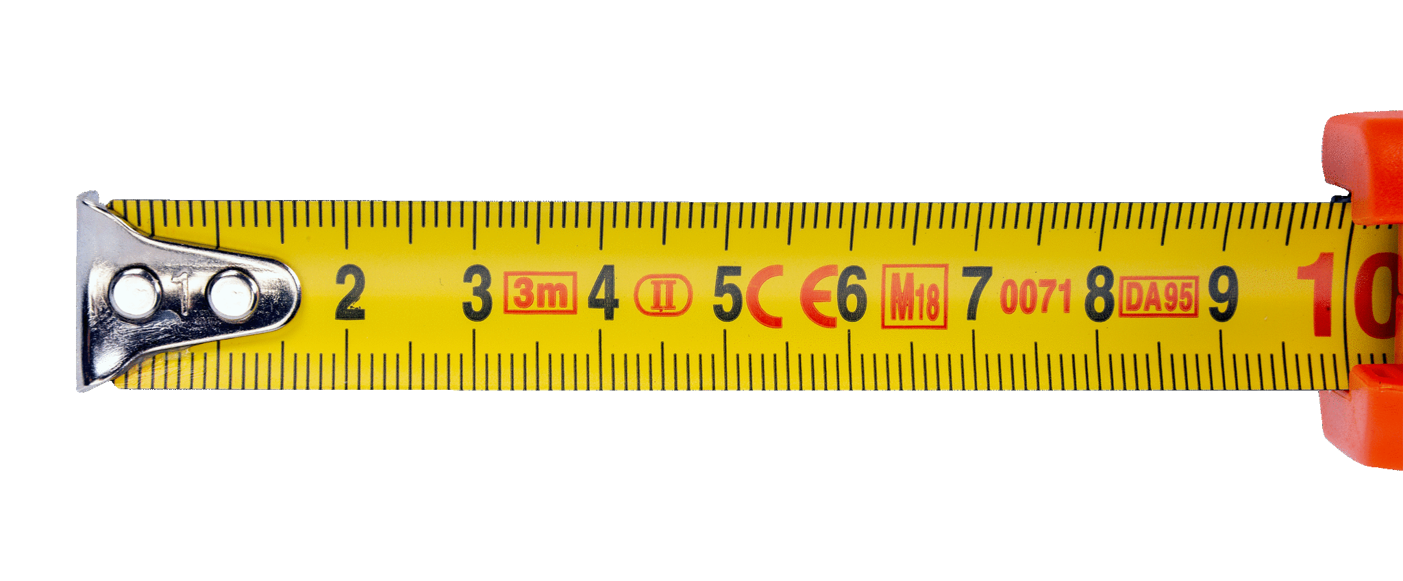 Short Measuring Tapes with Positive Locking Button MTG-3-16