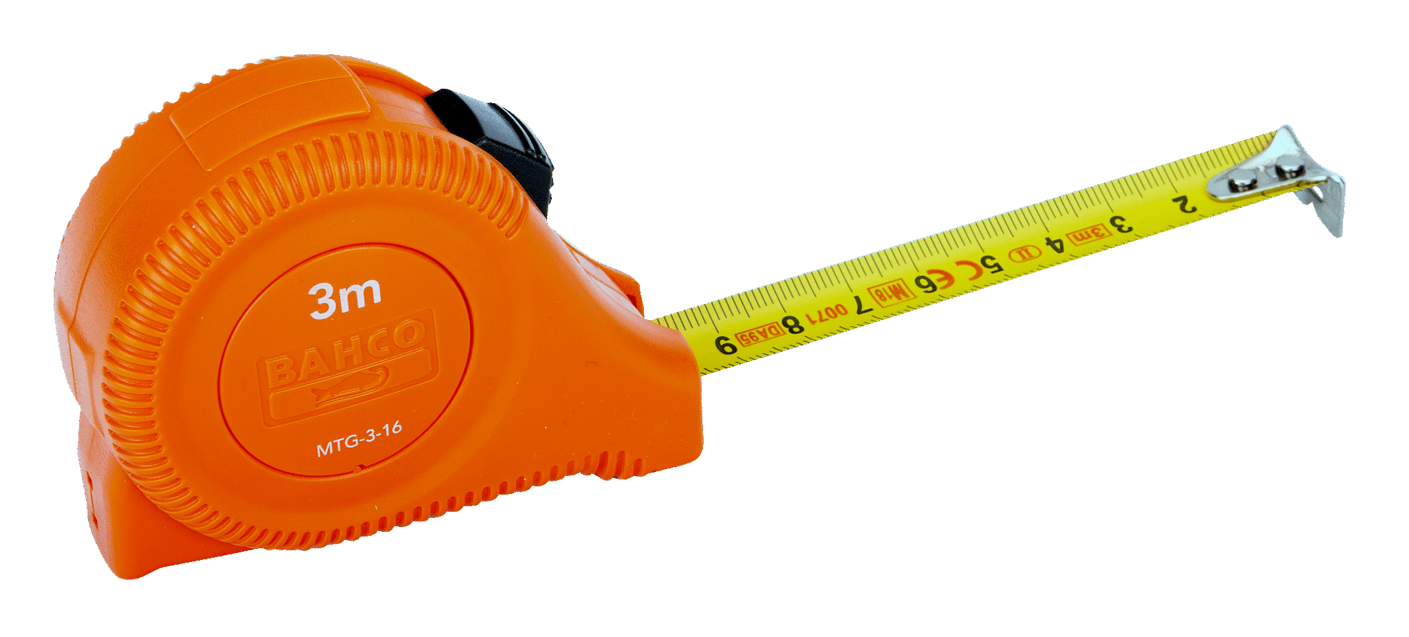 Short Measuring Tapes with Positive Locking Button MTG-3-16