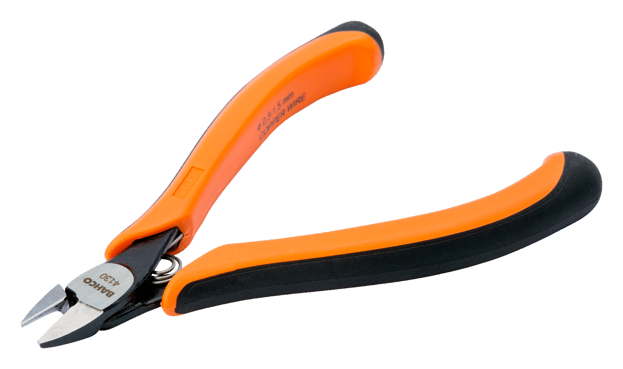 ERGO™ Compact Side Cutting Pliers with Dual-Component Handle and Phosphate Finish 4130