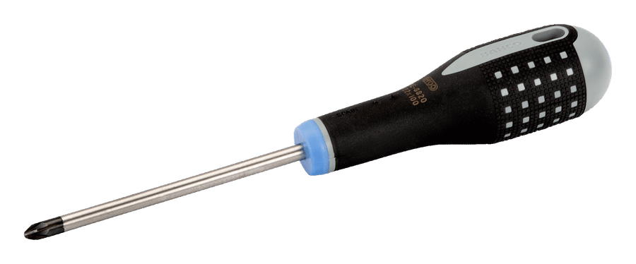 ERGO™ Pozidriv Screwdrivers with Rubber Grip PZ0 BE-8800