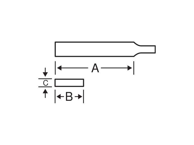 ERGO™ Engineering Flat Hand Files Bastard/Second/Smooth Cut