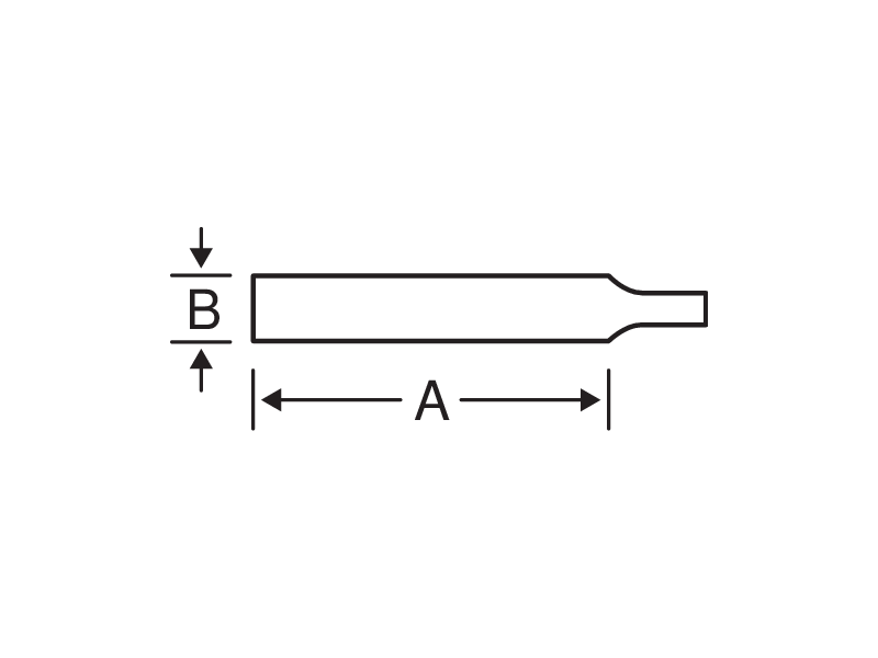 ERGO™ Engineering Three Square Files Bastard/Second/Smooth Cut