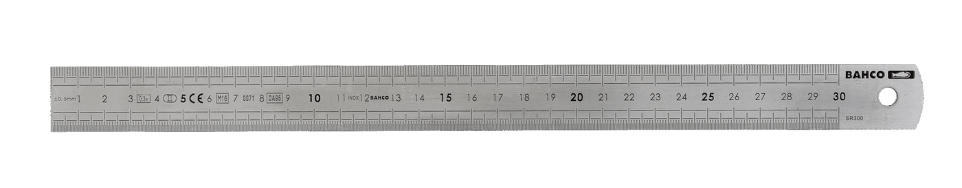 Metric Stainless Steel Rulers SR-200-MM