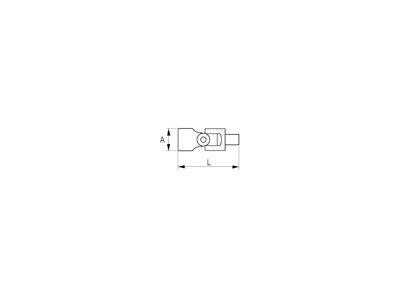 1/2" Square Drive Universal Joints SB8166