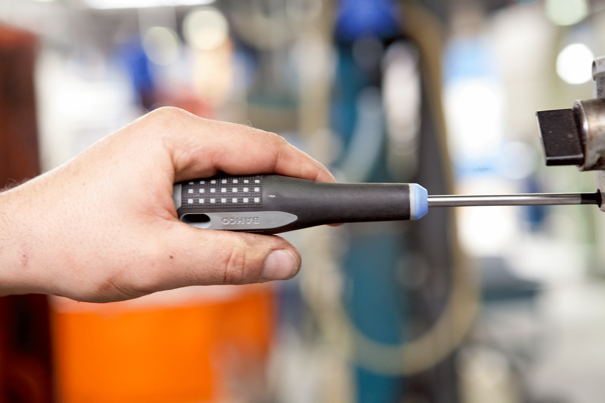 ERGO™ Hex Bolster Pozidriv Screwdrivers with Rubber Grip PZ3 BE-8830