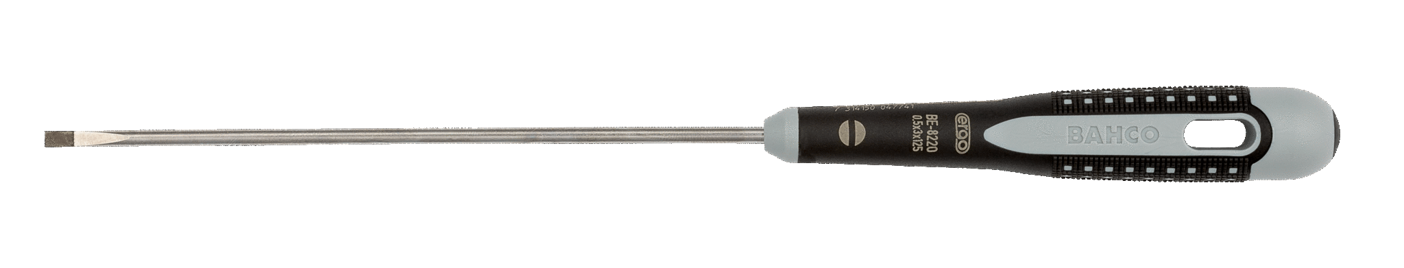 ERGO™ Slotted Straight Screwdrivers with Rubber Grip 2.5 mm BE-8010