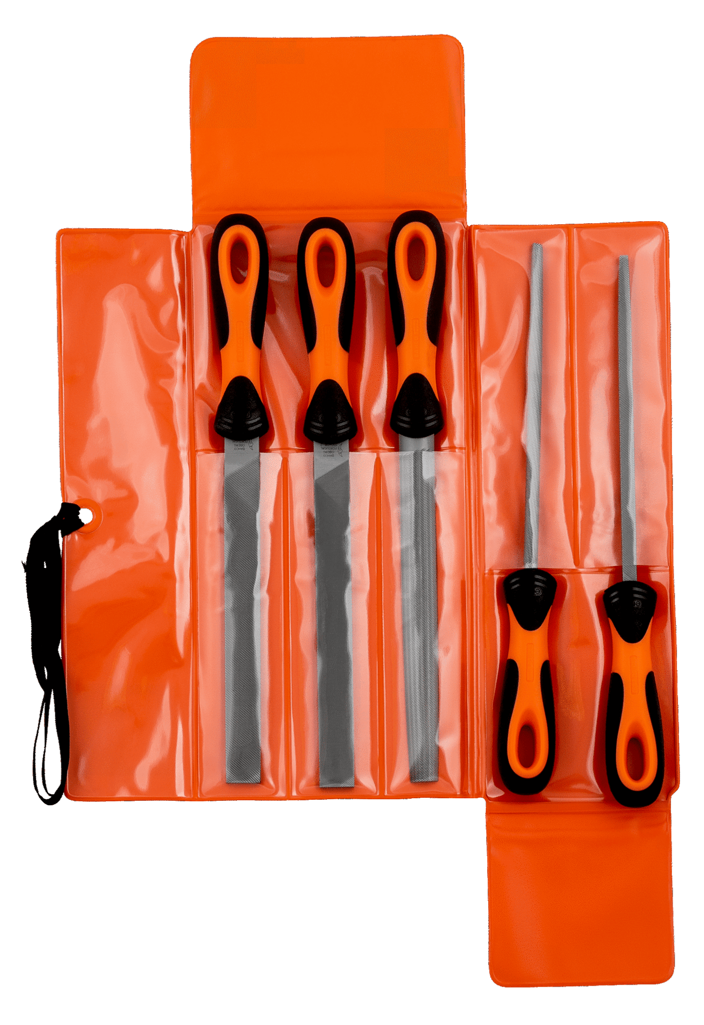 ERGO™ Engineering File Set 4 Bastard/1 Second Cut 200 mm - 5 Pcs