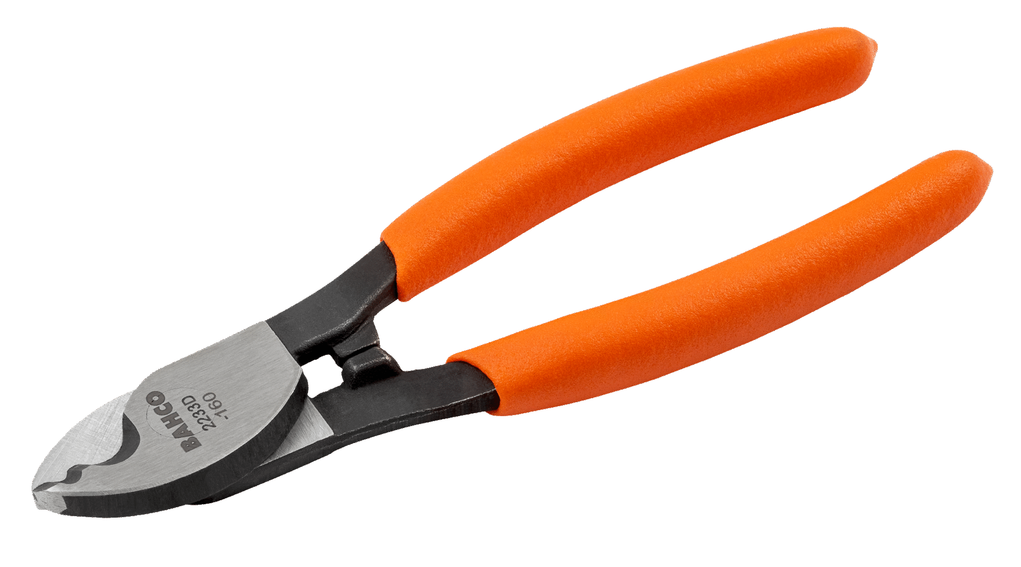 Cable Cutting/Stripping Pliers with PVC Coated Handles for Cu and Al Cables 2233D-160IP