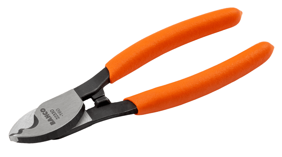 Cable Cutting/Stripping Pliers with PVC Coated Handles for Cu and Al Cables 2233D-160IP