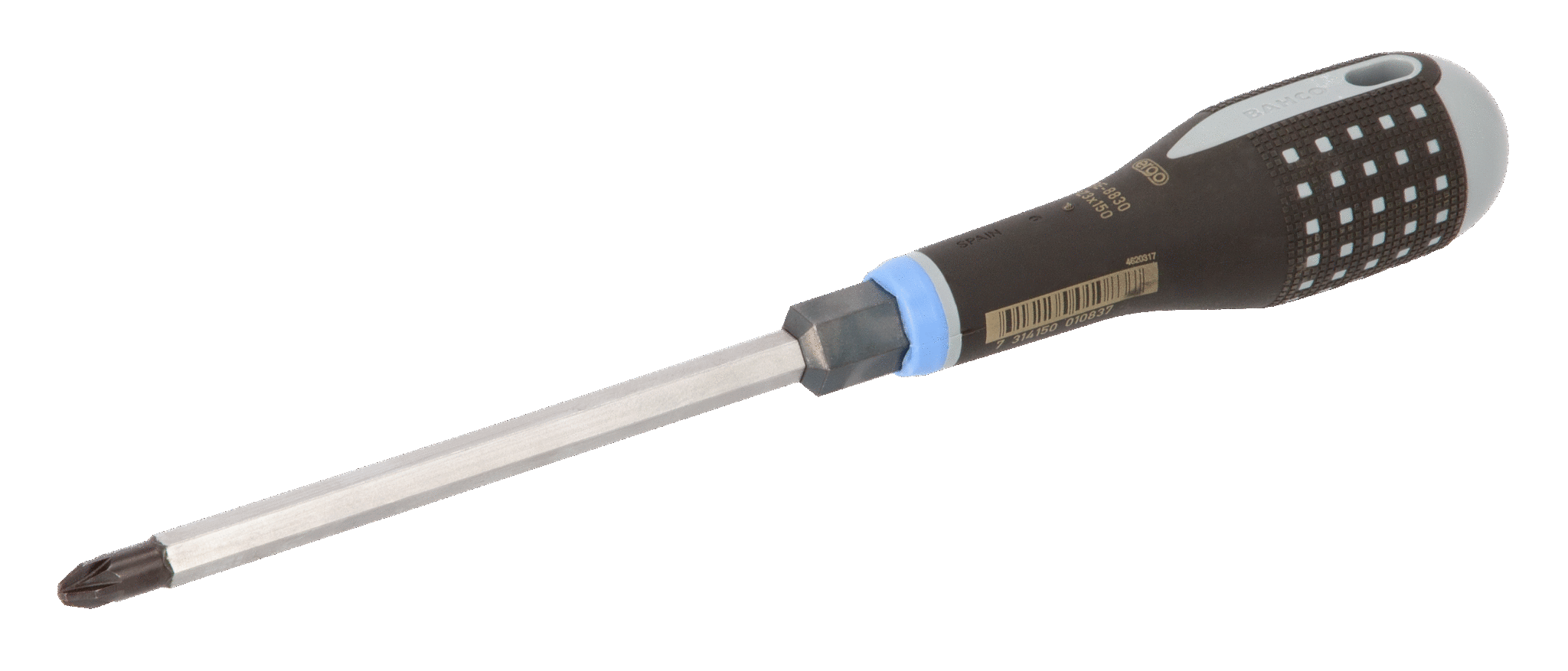 ERGO™ Hex Bolster Pozidriv Screwdrivers with Rubber Grip PZ3 BE-8830