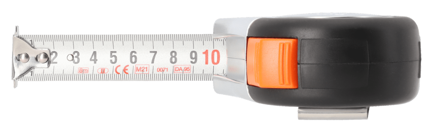 Double-Sided Measuring Tapes with Rubber Grip MTS-5-25