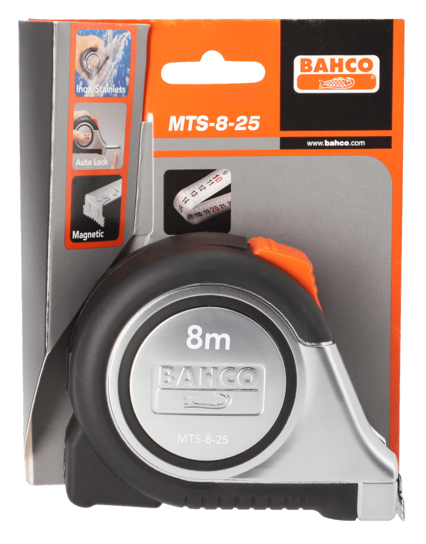 Double-Sided Measuring Tapes with Rubber Grip MTS-5-25