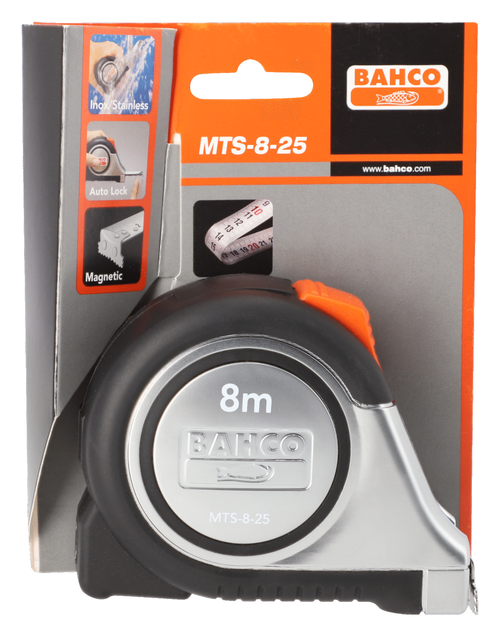 Double-Sided Measuring Tapes with Rubber Grip MTS-5-25