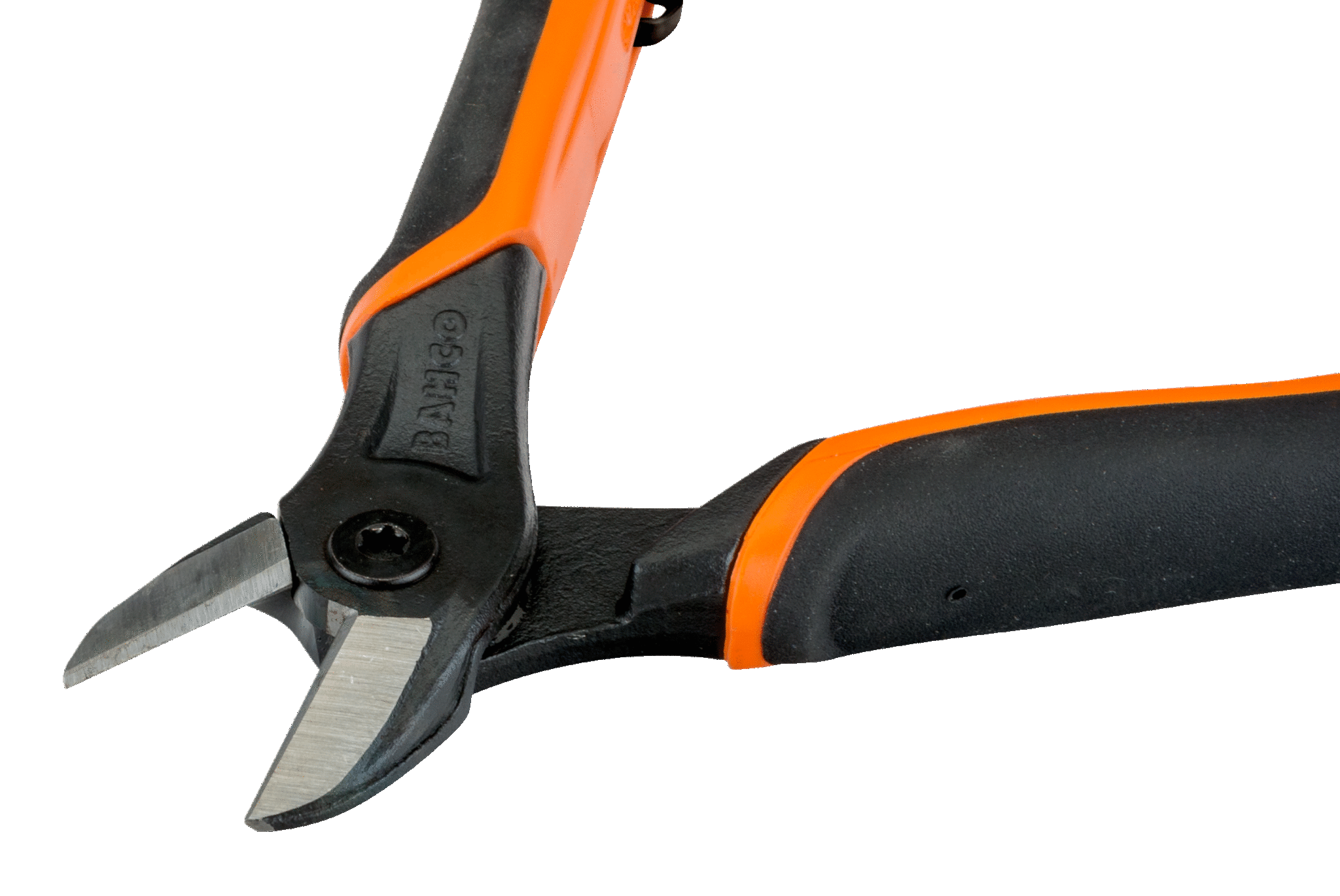 ERGO™ Side Cutting Pliers with Self Opening Dual-Component Handle and Phosphate Finish 2101G-180IP