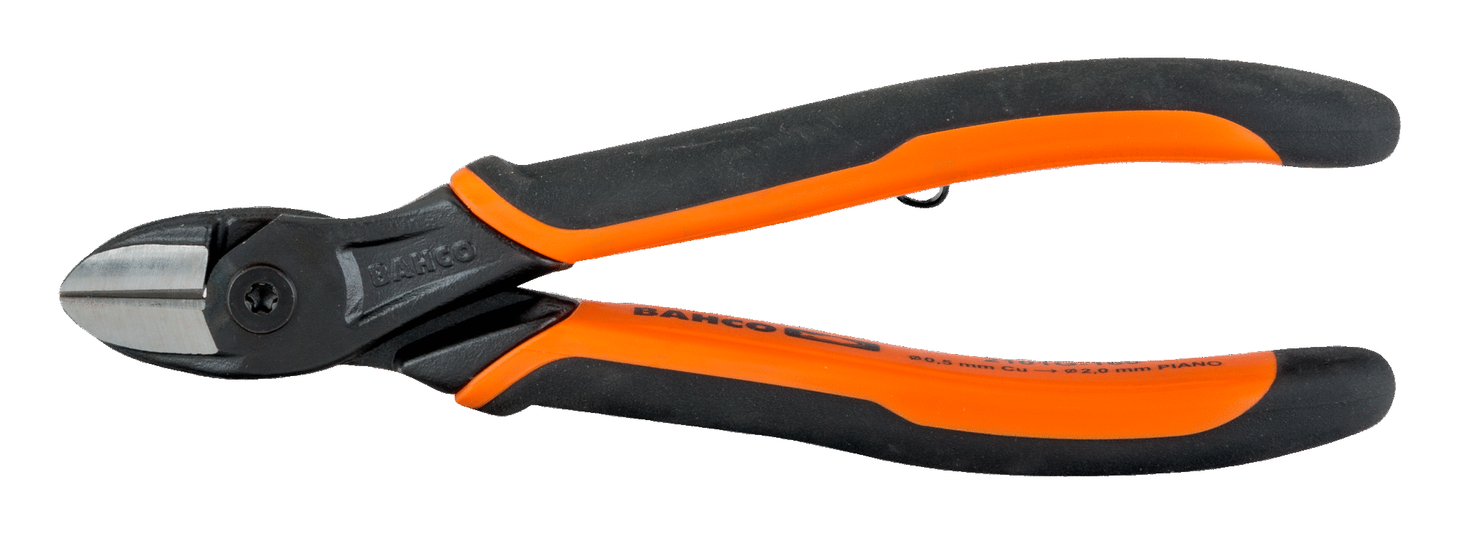 ERGO™ Side Cutting Pliers with Self Opening Dual-Component Handle and Phosphate Finish 2101G-140IP