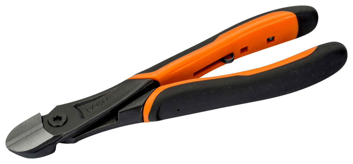 ERGO™ Heavy Duty Side Cutting Pliers with Self Opening Dual-Component Handle and Phosphate Finish 21HDG-200IP