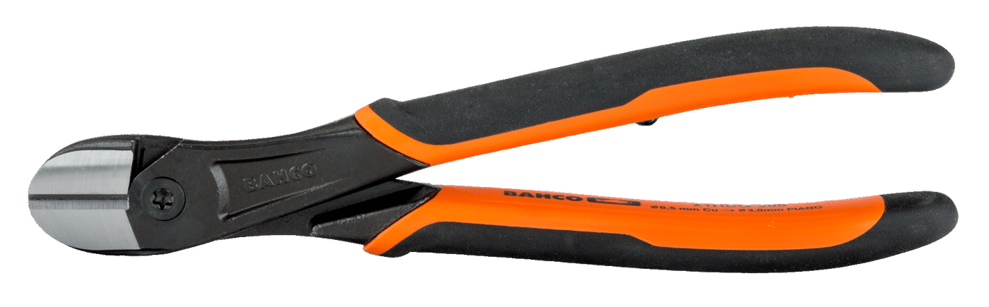 ERGO™ Heavy Duty Side Cutting Pliers with Self Opening Dual-Component Handle and Phosphate Finish 21HDG-200IP