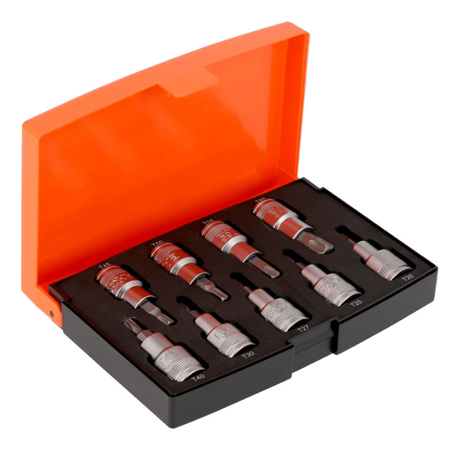 1/2" Socket Set With TORX® Bits - 9 Pcs S9TORX