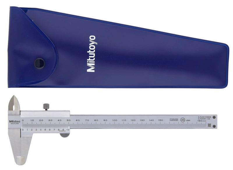 Vernier Caliper 0-150mm, 0,02mm, Metric
