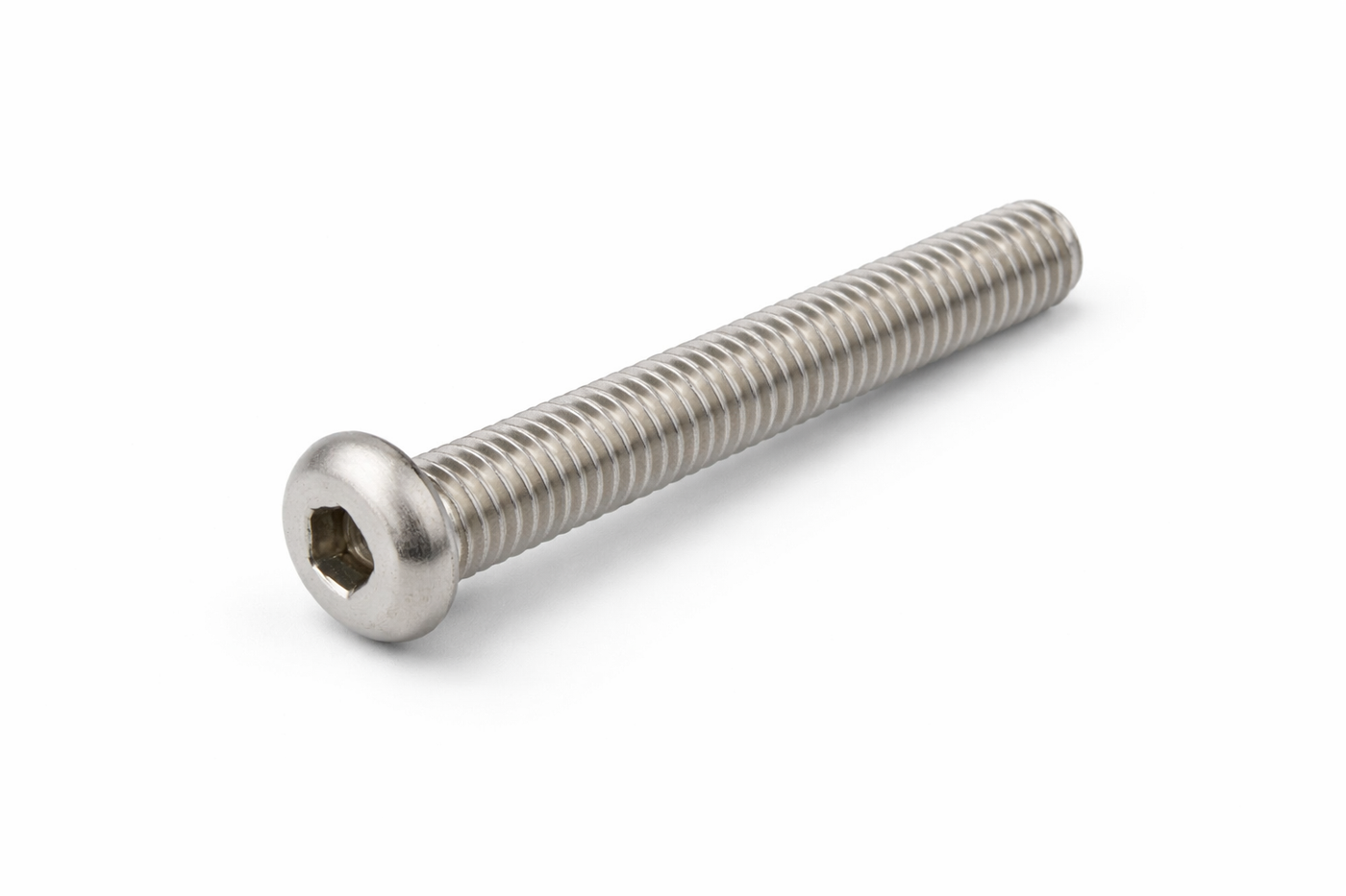 Unbrakoskrue med rundhoved ISO 7380-1 A4 M5 x 12
