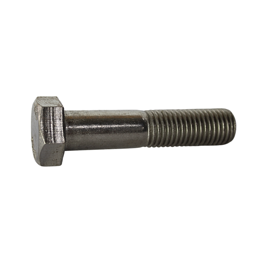 Bolt DIN 931 A2-70 M10 x 50 Rustfrit stål 