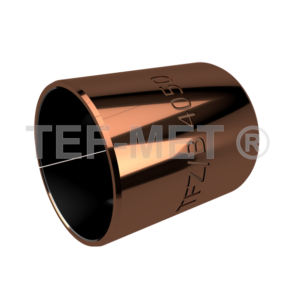 TEF-MET®/B <br>Cylindrical bushing TFZ/B <br>ID: 75 mm <br>OD: 80 mm